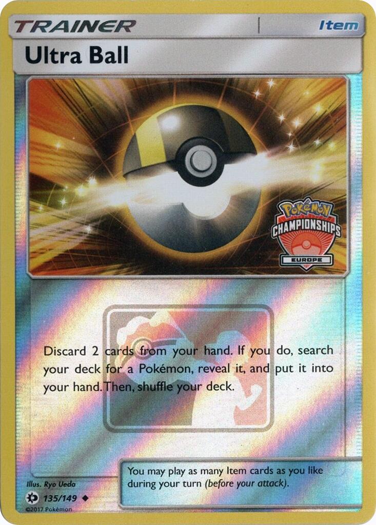 Ultra Ball (135/149) (Europe Championships) [League & Championship Cards]-1