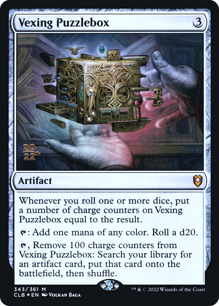Vexing Puzzlebox (PRE-343) - Battle for Baldur's Gate Promos Foil-1