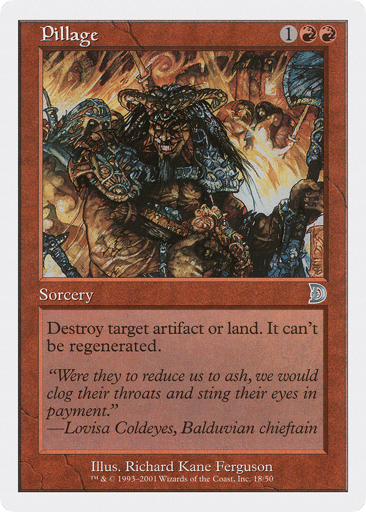 Pillage [Deckmasters]-1