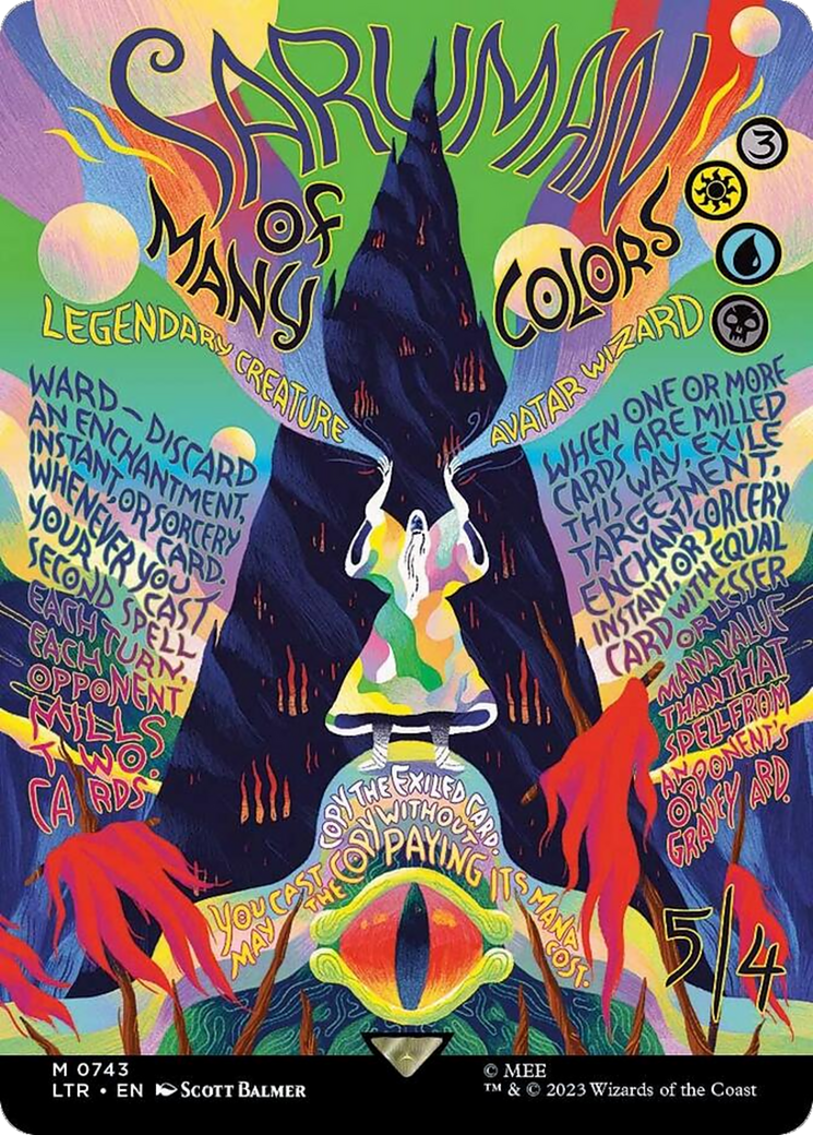 Saruman of Many Colors (Borderless Poster) [The Lord of the Rings: Tales of Middle-Earth]-1