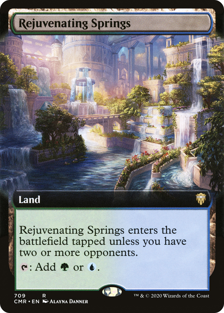 Rejuvenating Springs (Extended Art) [Commander Legends]-1