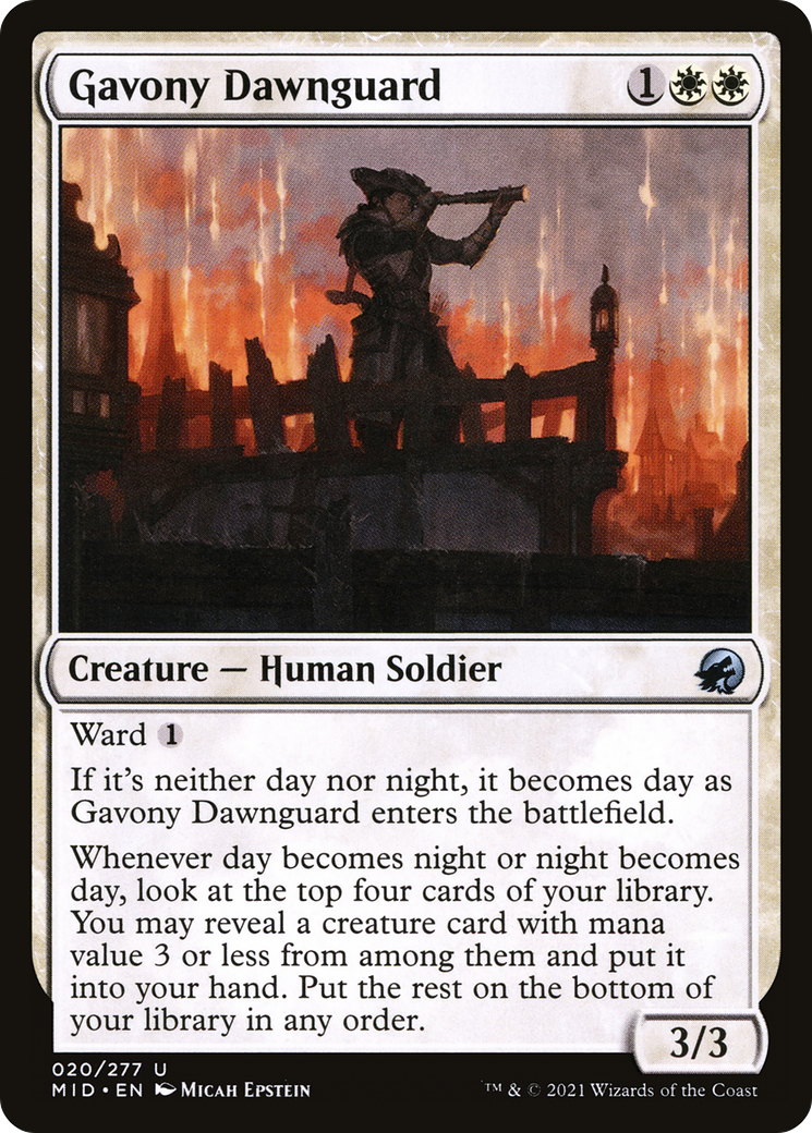 Gavony Dawnguard [Innistrad: Midnight Hunt]-1