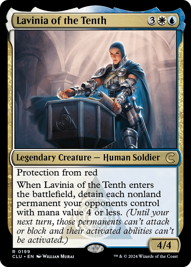 Lavinia of the Tenth [Ravnica: Clue Edition]-1