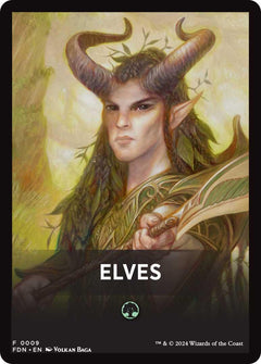 Elves Theme Card [Foundations Tokens]-1