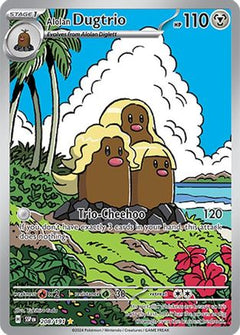 Alolan Dugtrio (208/191) [Scarlet & Violet: Surging Sparks]-1