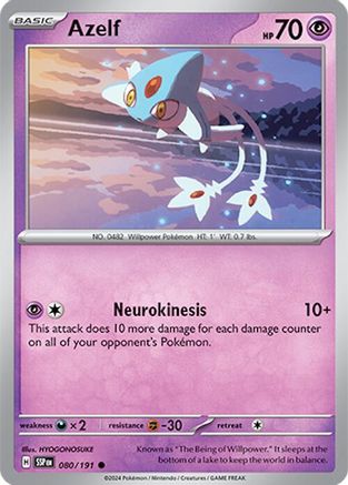 Azelf (080/191) [Scarlet & Violet: Surging Sparks]-1