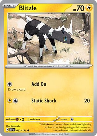 Blitzle (062/191) [Scarlet & Violet: Surging Sparks]-1
