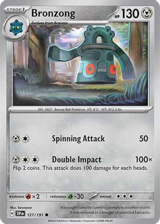 Bronzong (127/191) [Scarlet & Violet: Surging Sparks]-1