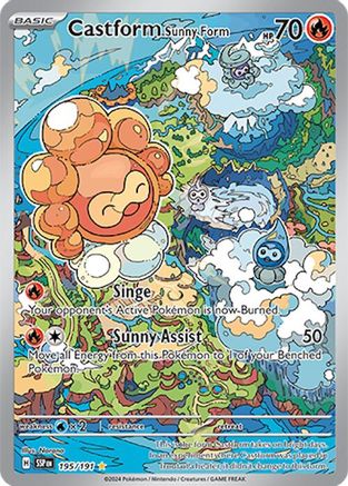 Castform Sunny Form (195/191) [Scarlet & Violet: Surging Sparks]-1