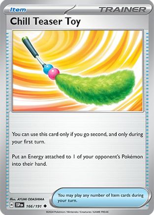 Chill Teaser Toy (166/191) [Scarlet & Violet: Surging Sparks]-1