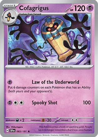 Cofagrigus (083/191) [Scarlet & Violet: Surging Sparks]-1