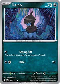Deino (117/191) [Scarlet & Violet: Surging Sparks]-1