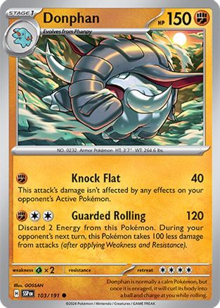 Donphan (103/191) [Scarlet & Violet: Surging Sparks]-1