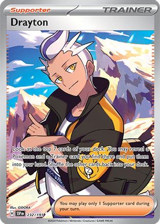 Drayton (232/191) [Scarlet & Violet: Surging Sparks]-1