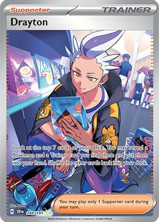 Drayton (244/191) [Scarlet & Violet: Surging Sparks]-1