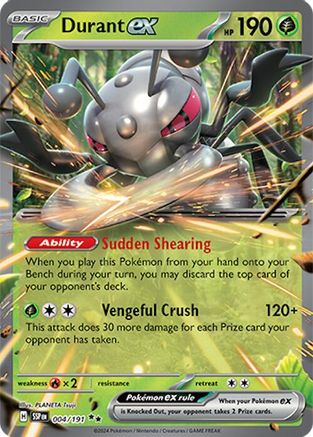 Durant ex (004/191) [Scarlet & Violet: Surging Sparks]-1