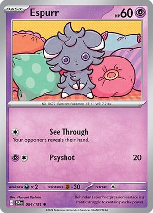 Espurr (084/191) [Scarlet & Violet: Surging Sparks]-1