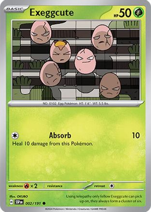 Exeggcute (002/191) [Scarlet & Violet: Surging Sparks]-1