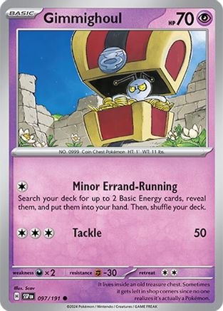 Gimmighoul (097/191) [Scarlet & Violet: Surging Sparks]-1