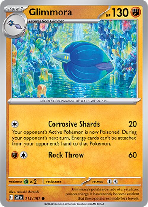 Glimmora (115/191) [Scarlet & Violet: Surging Sparks]-1
