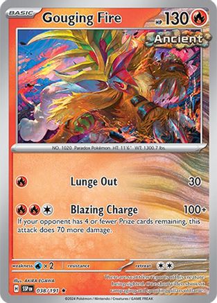 Gouging Fire (038/191) [Scarlet & Violet: Surging Sparks]-1