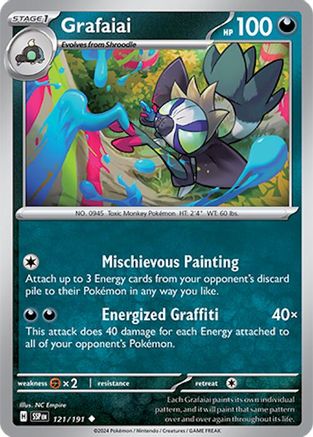 Grafaiai (121/191) [Scarlet & Violet: Surging Sparks]-1