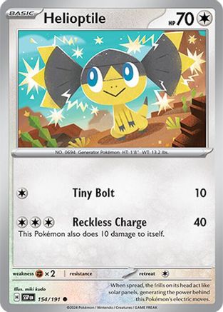 Helioptile (154/191) [Scarlet & Violet: Surging Sparks]-1