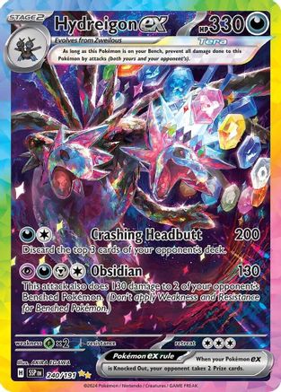 Hydreigon ex (240/191) [Scarlet & Violet: Surging Sparks]-1