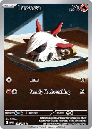 Larvesta (196/191) [Scarlet & Violet: Surging Sparks]-1