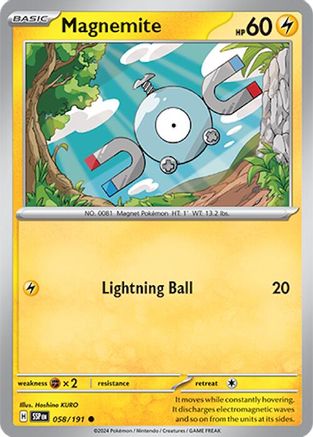 Magnemite (058/191) [Scarlet & Violet: Surging Sparks]-1