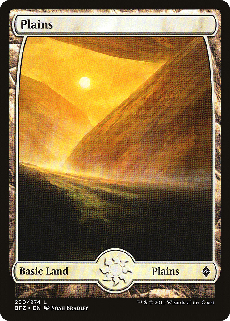Plains (250) (Full Art) [Battle for Zendikar]-1