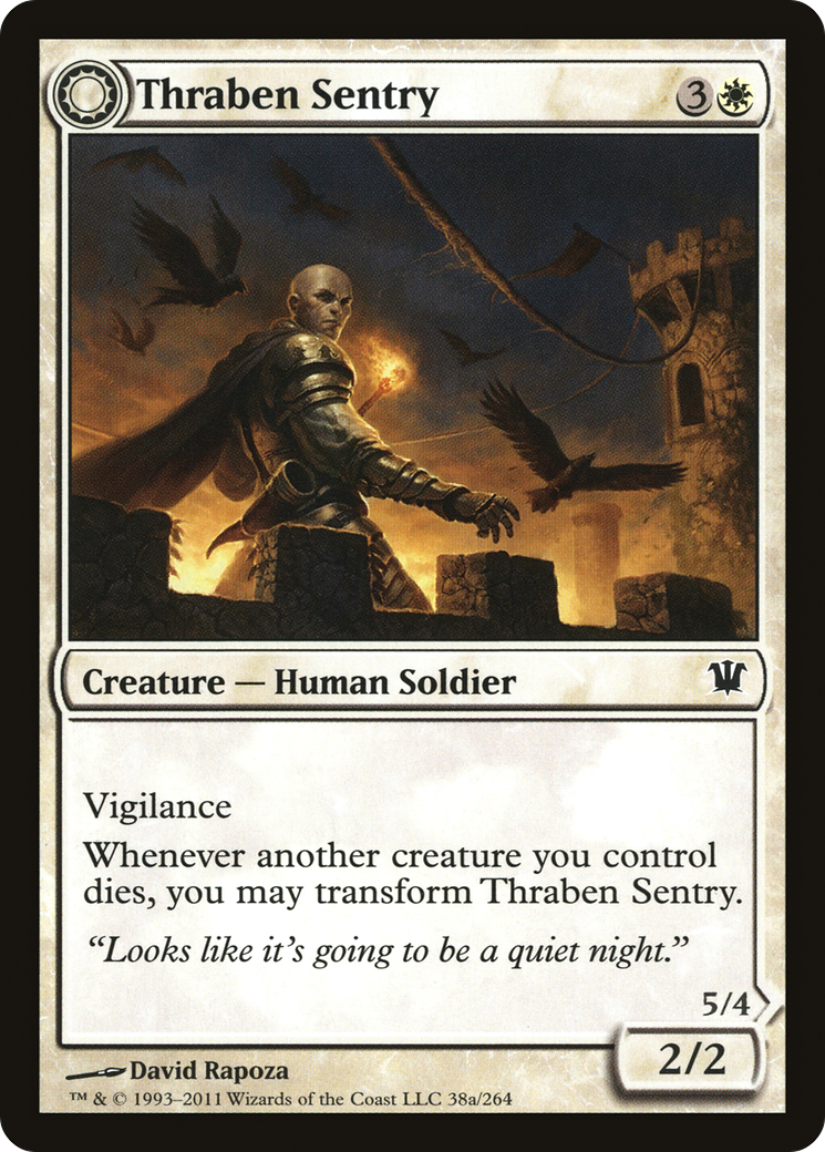 Thraben Sentry // Thraben Militia [Innistrad]-3