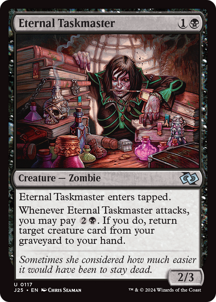 Eternal Taskmaster [Foundations Jumpstart]-1