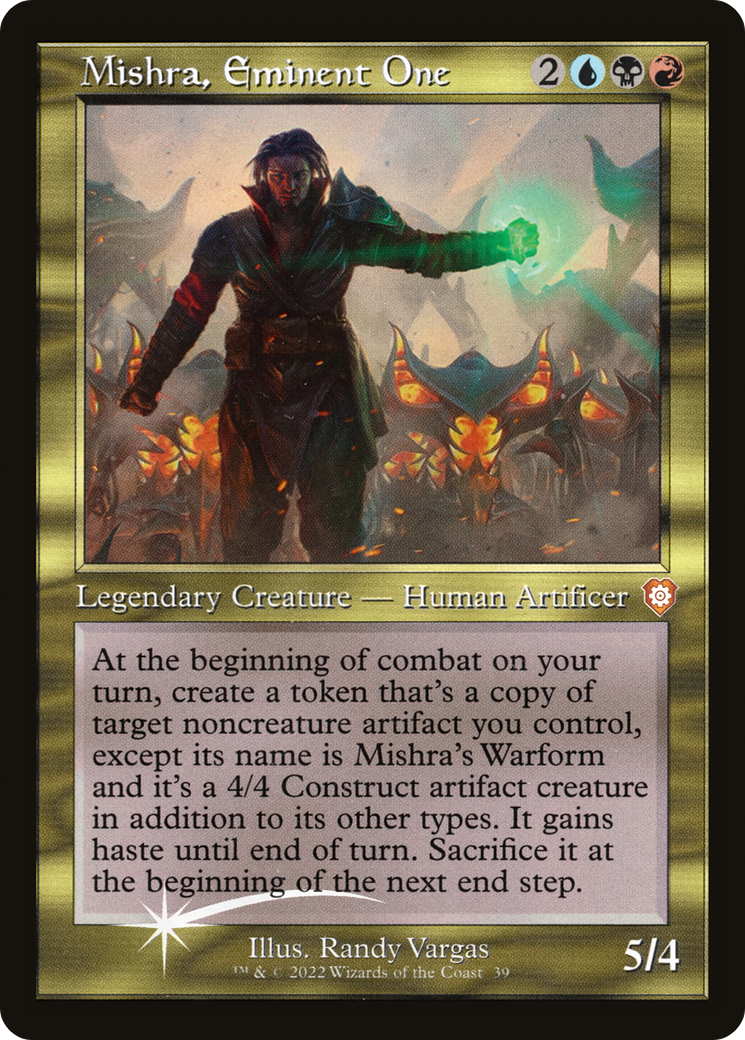 Mishra, Eminent One (039) (Retro) (Display Commander) [The Brothers' War Commander]-1