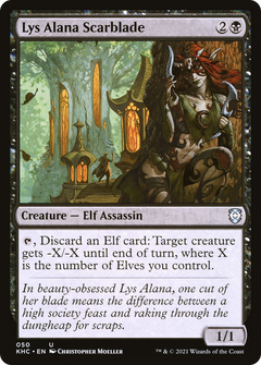 Lys Alana Scarblade [Kaldheim Commander]-1