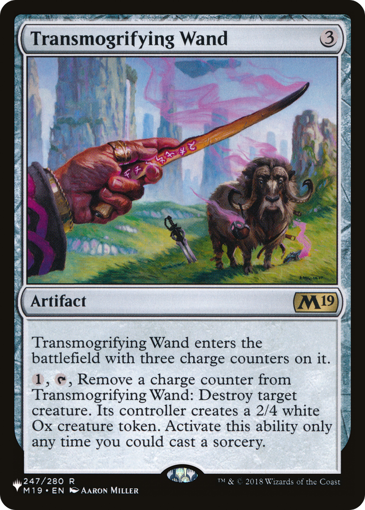 Transmogrifying Wand [The List]-1
