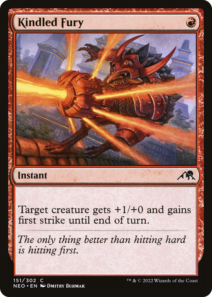 Kindled Fury [Kamigawa: Neon Dynasty]-1