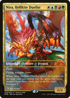 Nira, Hellkite Duelist [Heroes of the Realm]-1