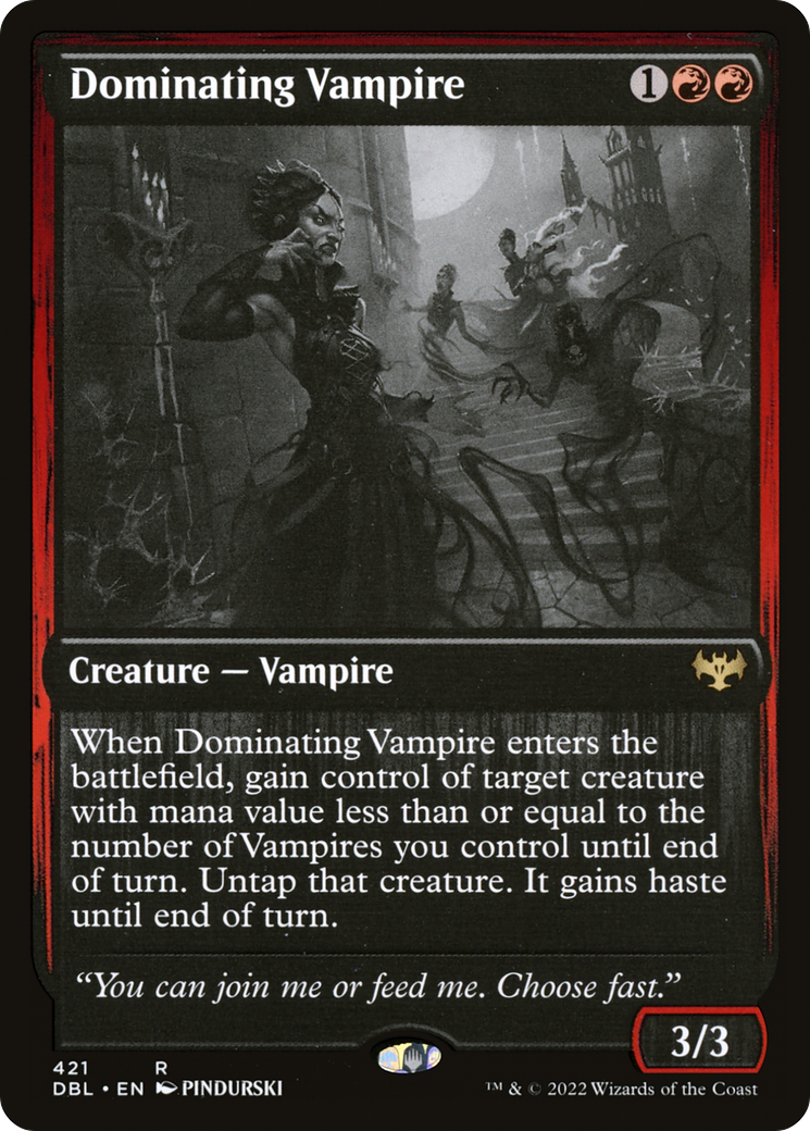 Dominating Vampire [Innistrad: Double Feature]-1