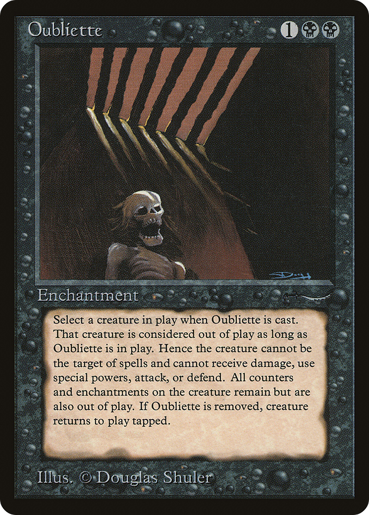 Oubliette (Light Mana Cost) [Arabian Nights]-1
