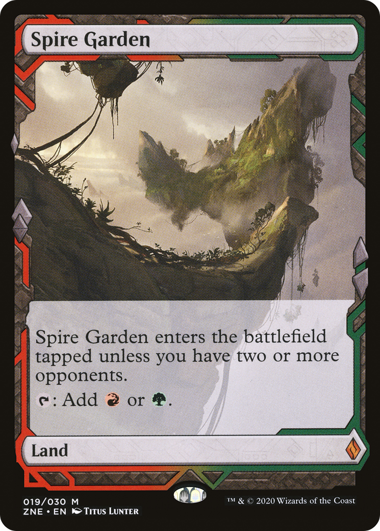 Spire Garden (Expeditions) [Zendikar Rising Expeditions]-1