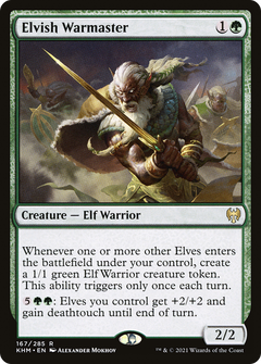 Elvish Warmaster [Kaldheim]-1