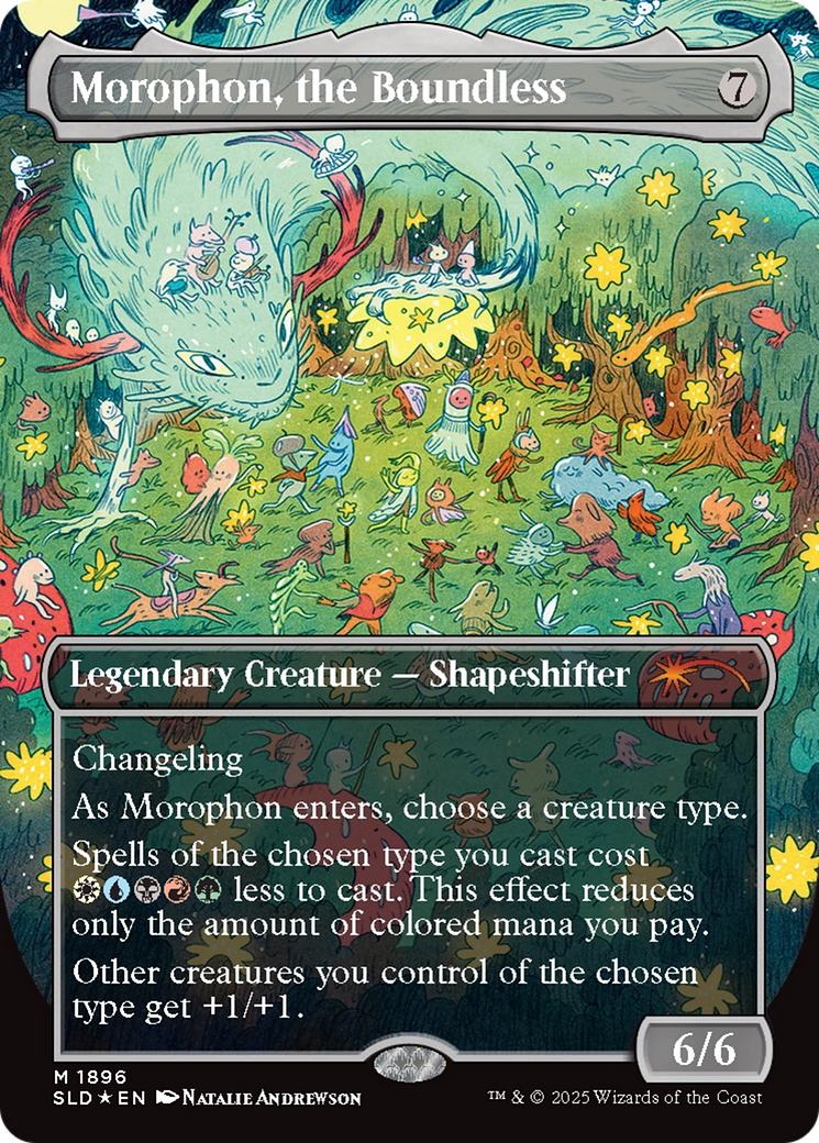 Morophon, the Boundless (Double Rainbow Foil) [Secret Lair Drop Series]-1
