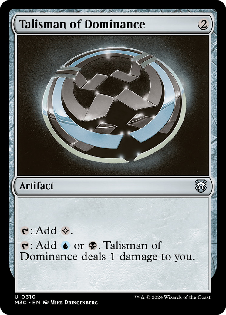Talisman of Dominance [Modern Horizons 3 Commander]-1