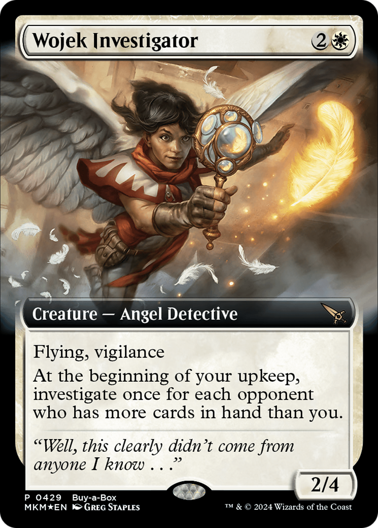 Wojek Investigator (BABP-429) - Murders at Karlov Manor: (Extended Art) Foil-1