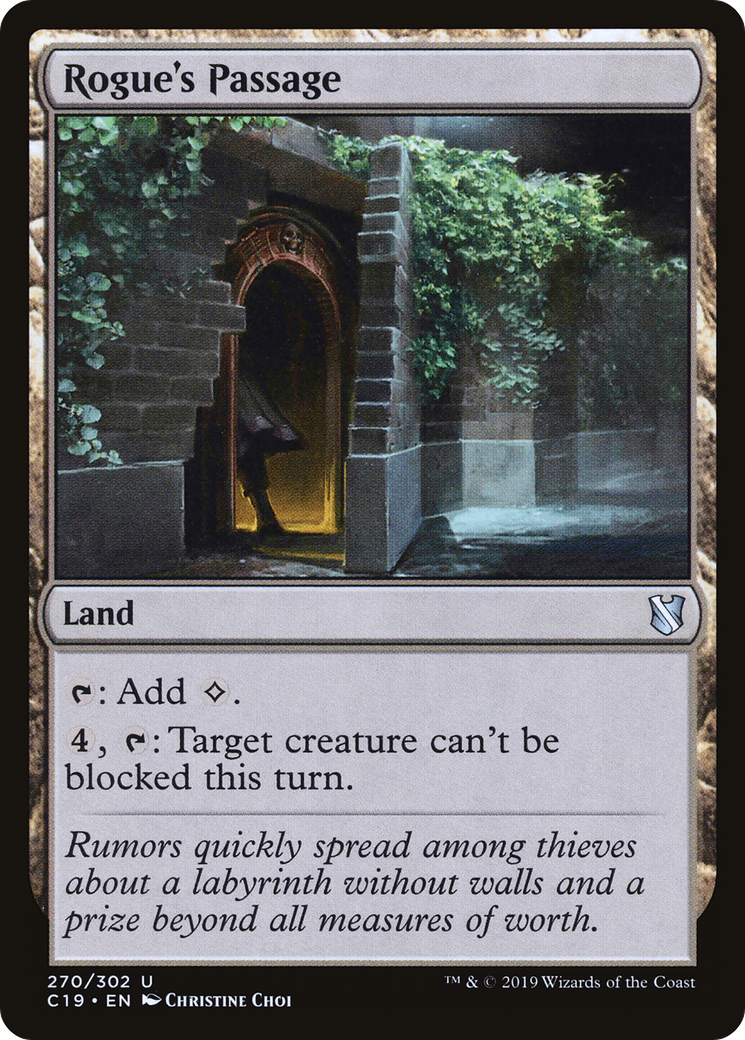 Rogue's Passage [Commander 2019]-1