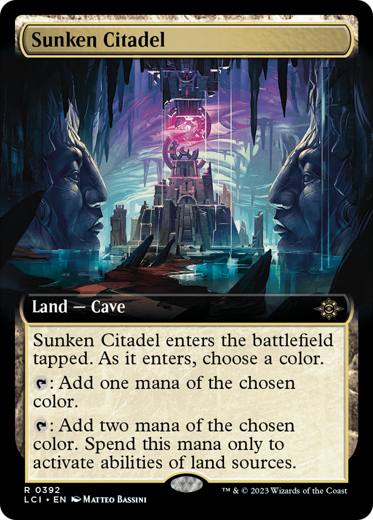 Sunken Citadel (Extended Art) [The Lost Caverns of Ixalan]-1