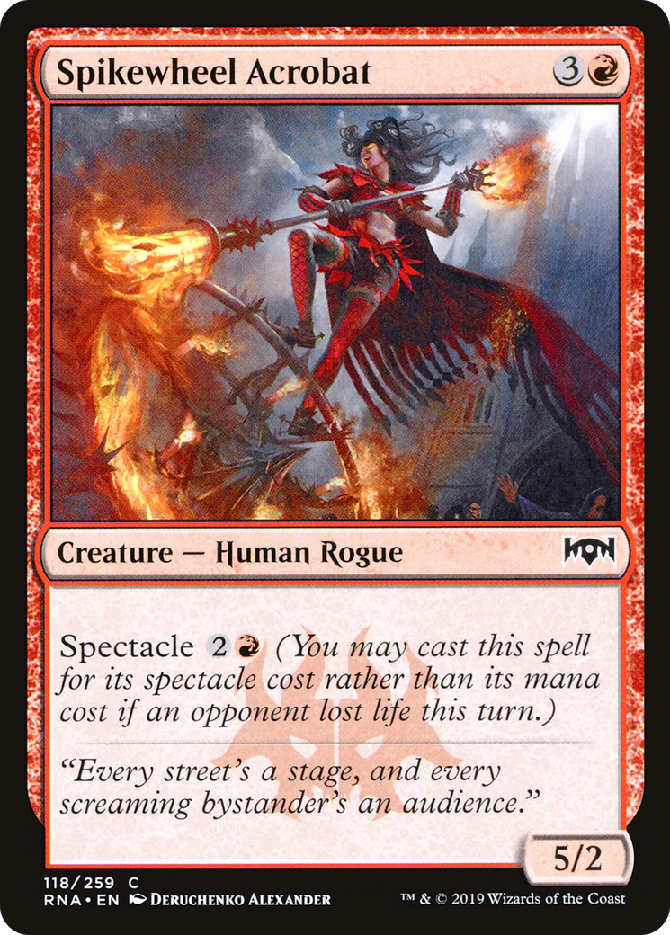 Spikewheel Acrobat [Ravnica Allegiance]-1