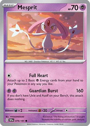 Mesprit (079/191) [Scarlet & Violet: Surging Sparks]-1