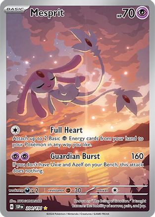 Mesprit (204/191) [Scarlet & Violet: Surging Sparks]-1